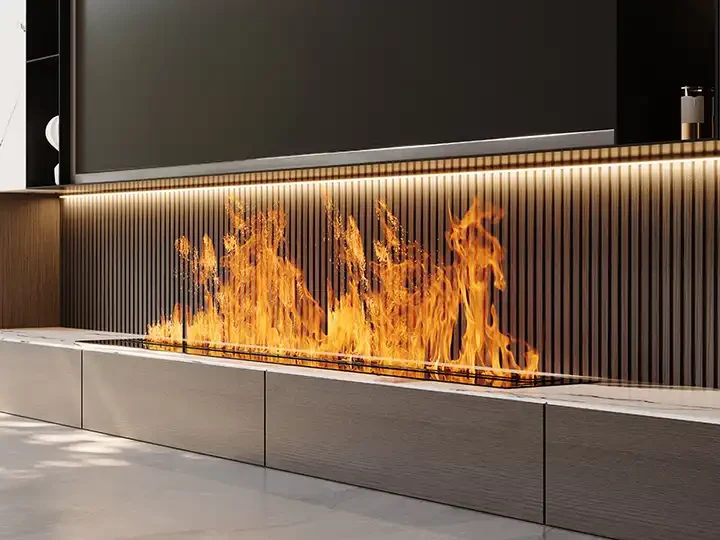 3D Fog Led Atomization Water Mist Fireplaces