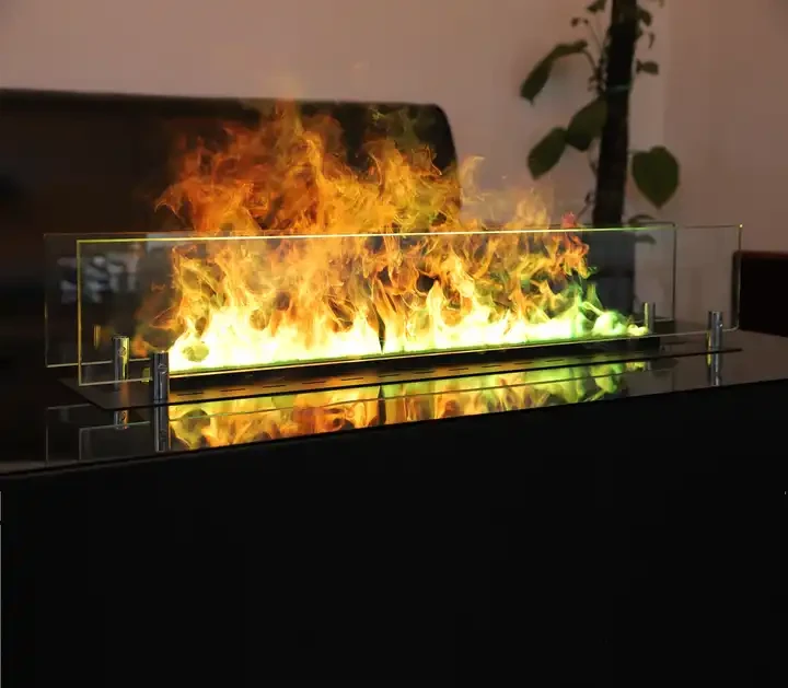 45'' Led Flame Water Mist Fire Fire Fire