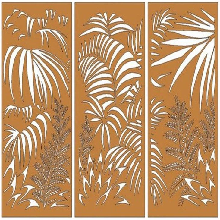 Bamboo Rattan Folding Room Divider