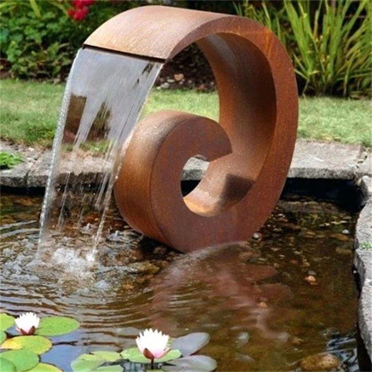 Air Terjun Kolam Teratai Corten