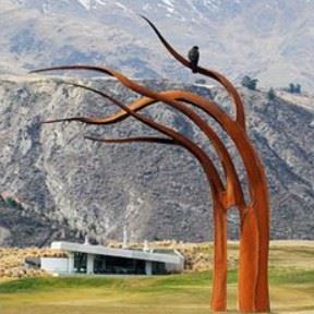 Corten Steel Modern Sculpture