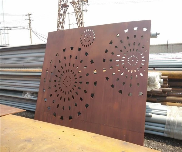 Garden Decorative Rusted Steel Screens