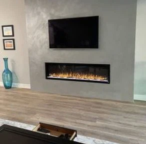 KW Wholesale Luxury 3d Steam Mist Fireplace Tv Stand