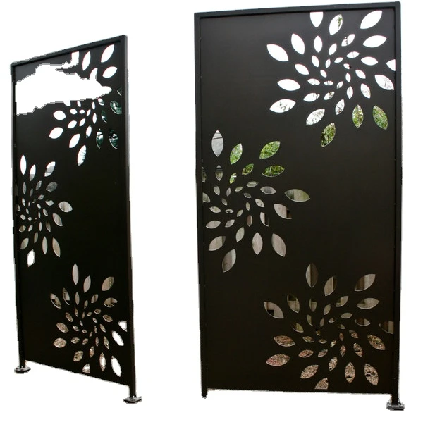 Modern Panel Garden Metal Screen