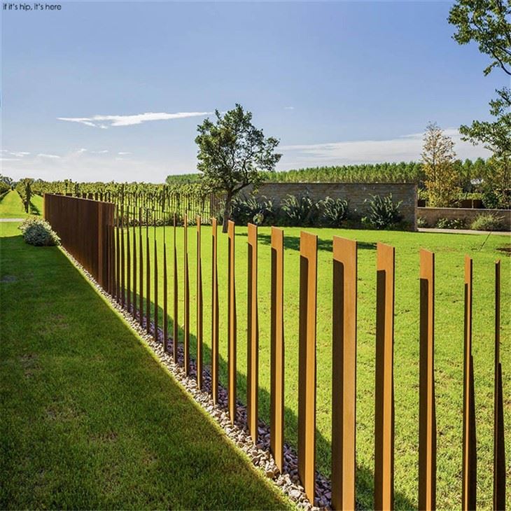 Modern Panel Garden Metal Screen