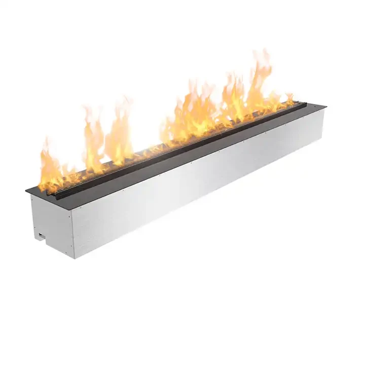 No Heat Flush Mounted Electric Fireplace