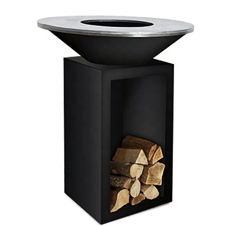 Outdoor Built In Charcoal Grill
