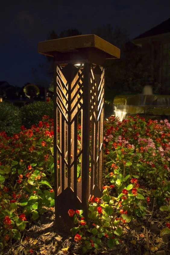 Outdoor Home Decoration LED CorTen Light