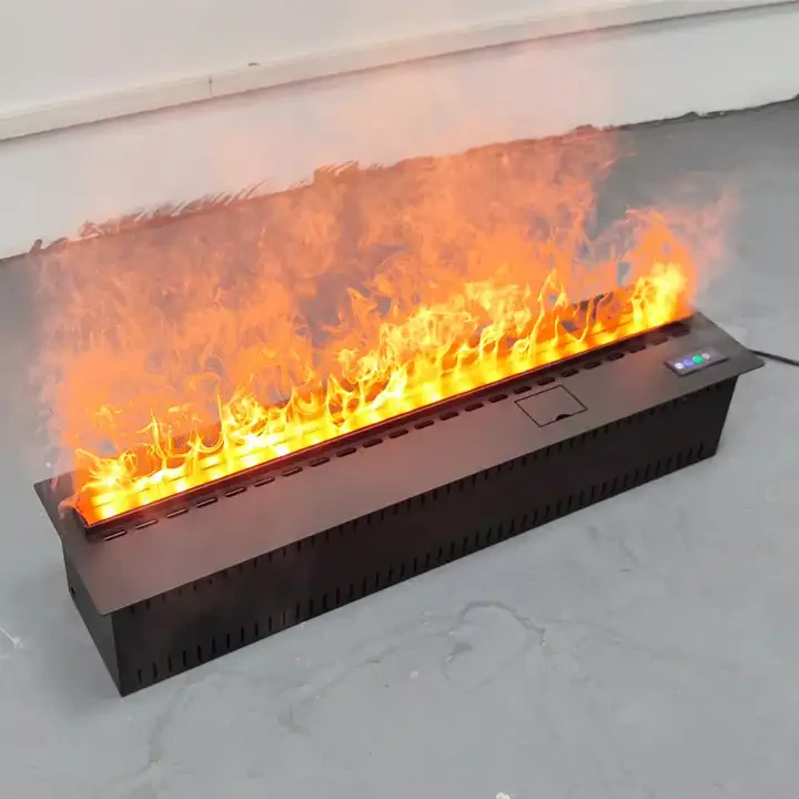 Stim LED Flame TV Stand Pendiangan Hiasan