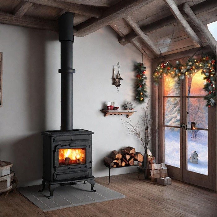 Classical And Exquisite Indoor Cast Iron Stove