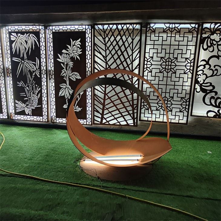 Metal Artwork Steel Sculptures factory