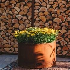 Patio Decorative Flower Pots Steel suppliers